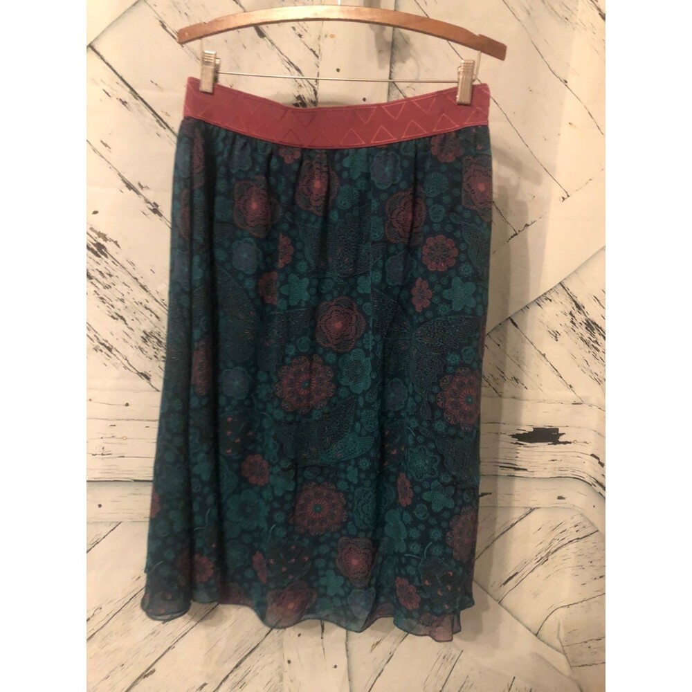 LuLaRoe maxi skirt size large lola